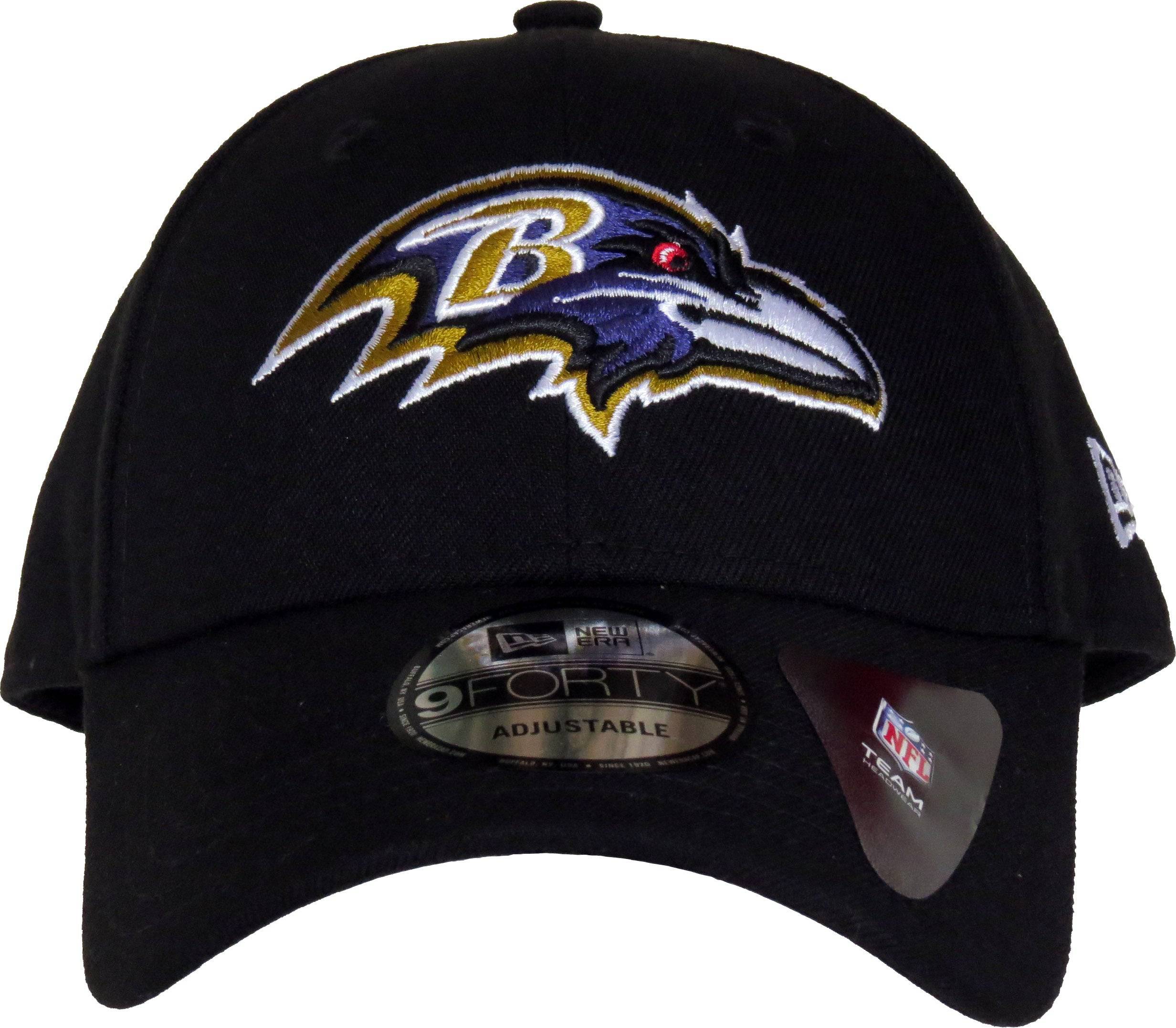 Baltimore Ravens New Era 9Forty The League NFL Adjustable Cap - Official NFL Team Hat for Men & Women - Perfect for Football Games, Tailgating & Fan Gear Collection