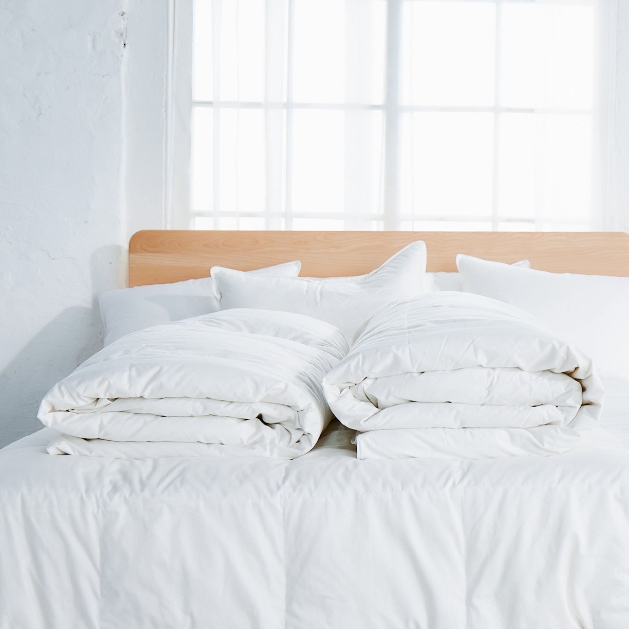 Premium White Goose Down Duvet Insert - All-Season Hypoallergenic Comforter for Bedroom, Hotel & Guest Room - Soft & Lightweight for Ultimate Comfort
