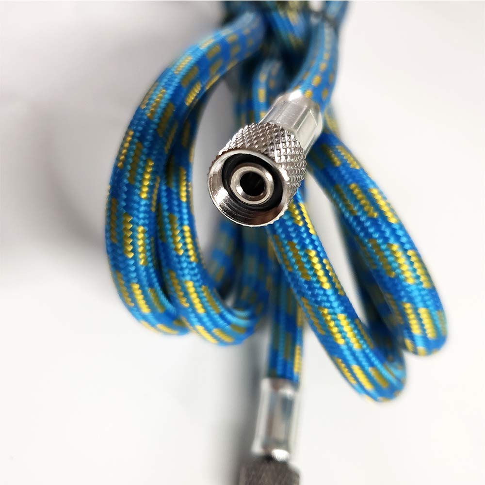 6-Ft Braided Airbrush Air Hose with 1/8