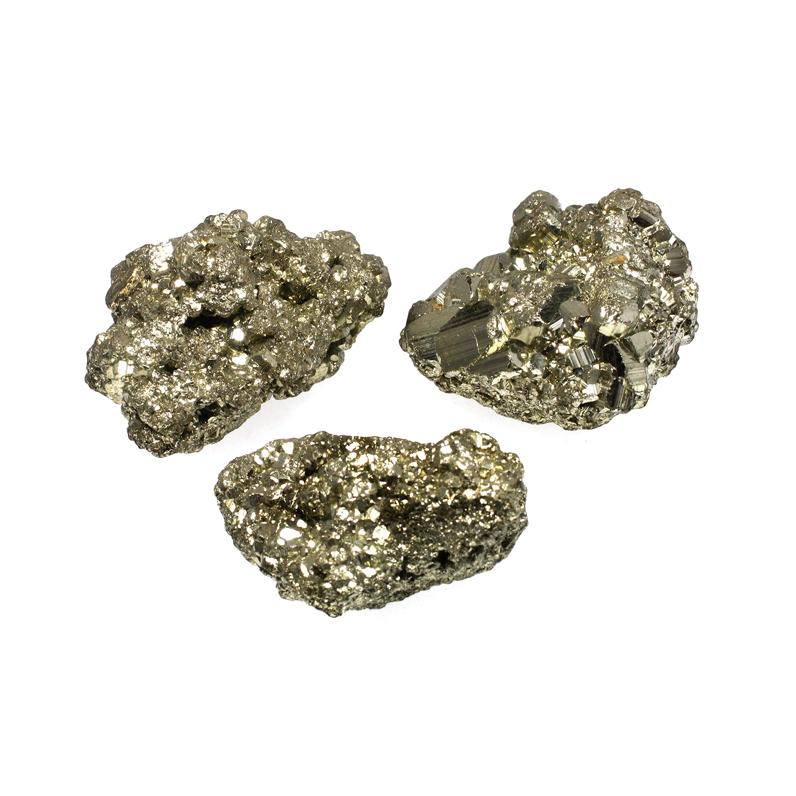 Natural Iron Pyrite Specimen - Small Raw Fool's Gold Crystal for Mineral Collection, Healing & Home Decor | Perfect for Geology Enthusiasts, Meditation & Gift Giving