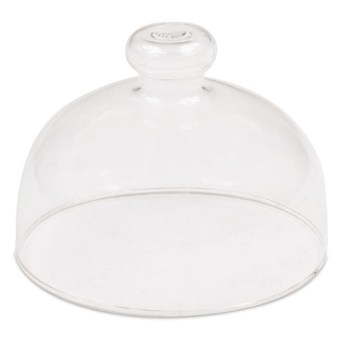 Glass Cloche Dome 3.35 Inch Diameter - Perfect for Cake Display, Terrariums, Wedding Centerpieces & Home Decor