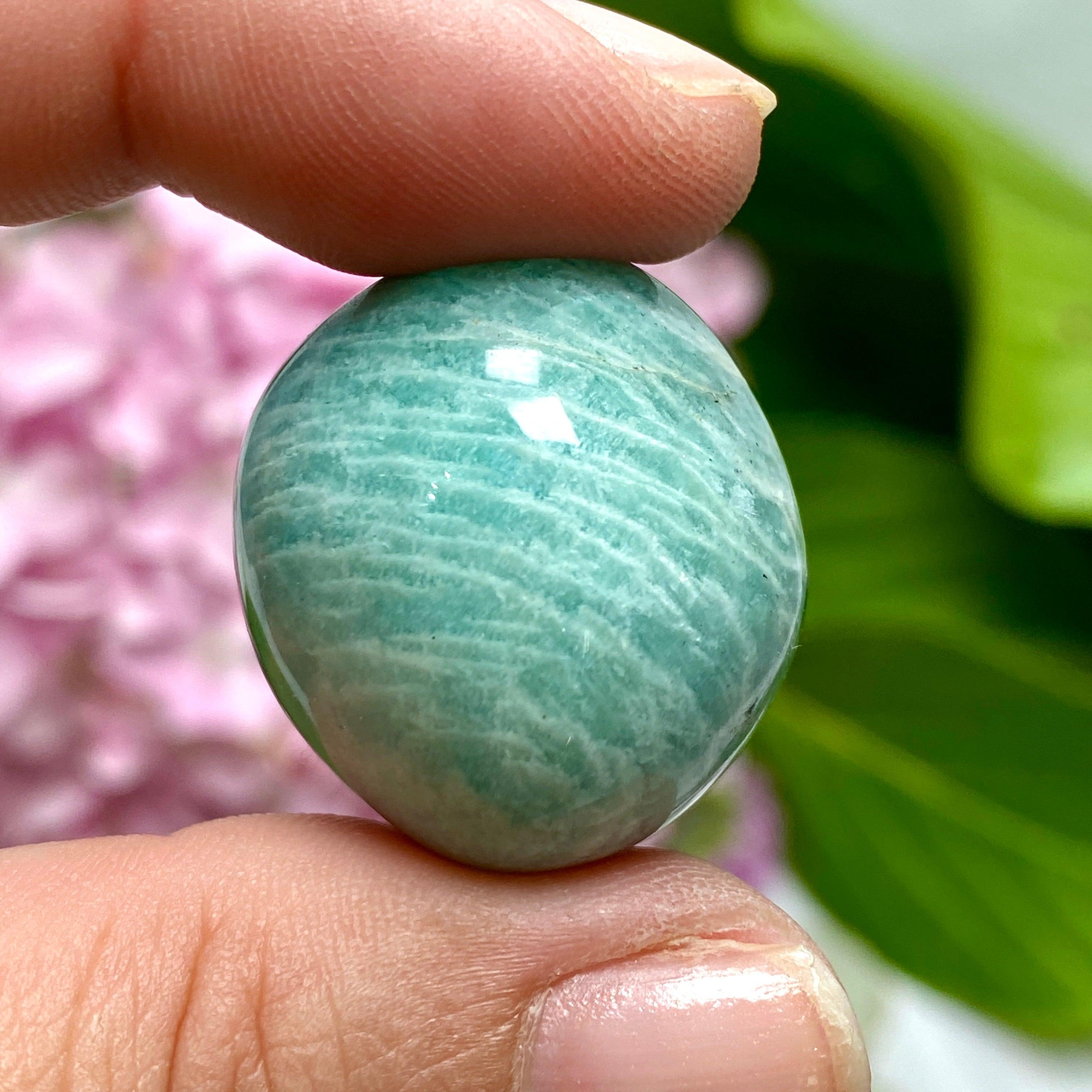 Amazonite Tumbled Stones - Natural Healing Crystals for Stress Relief, Chakra Balancing & Home Decor | Perfect for Meditation, Jewelry Making & Spiritual Gifts