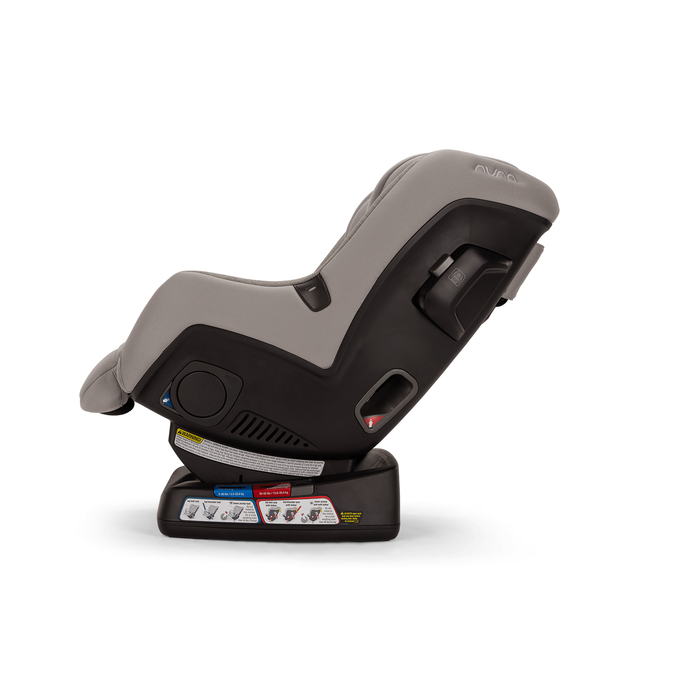 Nuna Rava Convertible Car Seat - Safe & Comfortable for Toddlers to Big Kids | Perfect for Long Road Trips & Daily Commutes