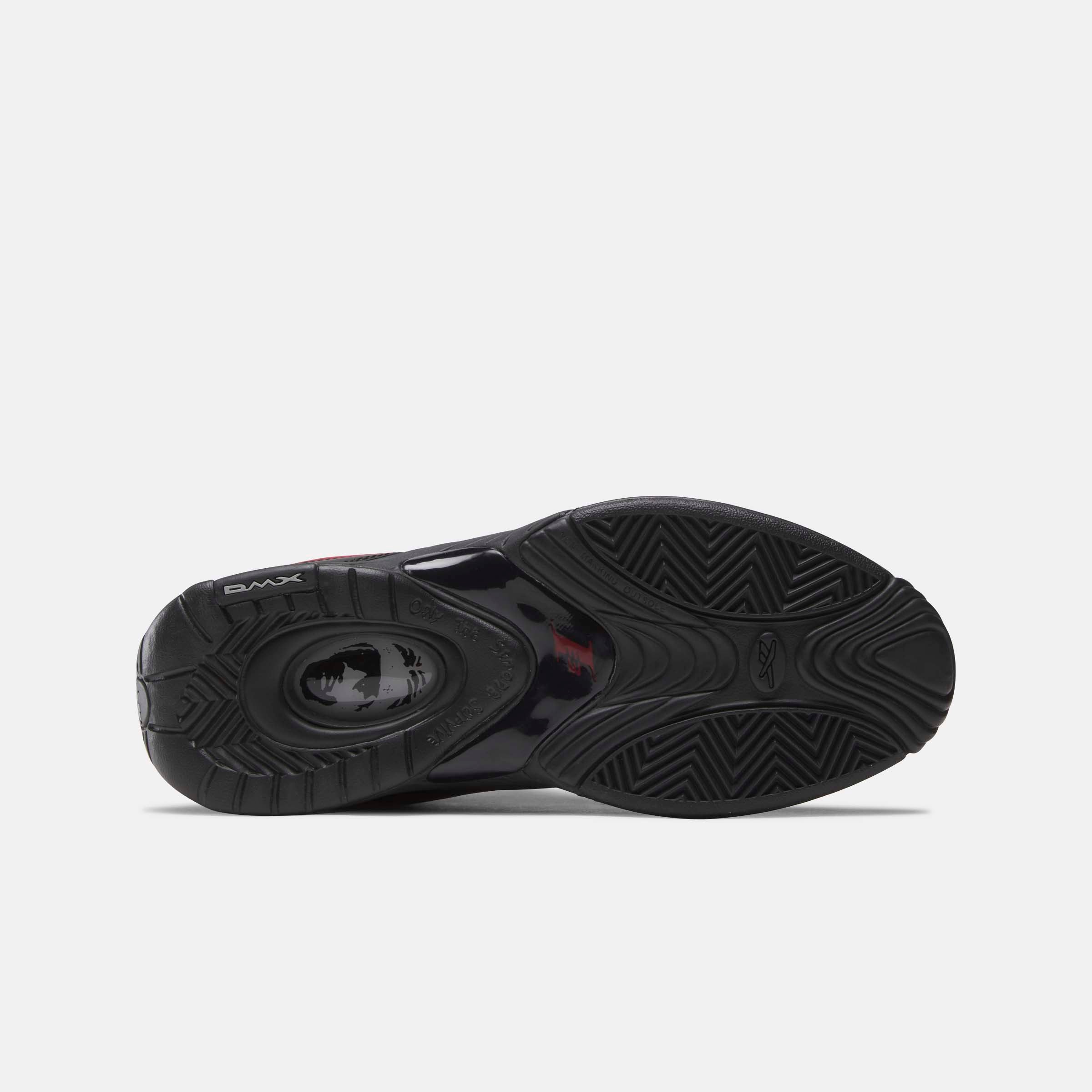 Answer IV Flash Basketball Shoes - Red/Black/MGH Solid Grey - High-Performance Sneakers for Men, Ideal for Indoor & Outdoor Courts, Training, and Casual Wear