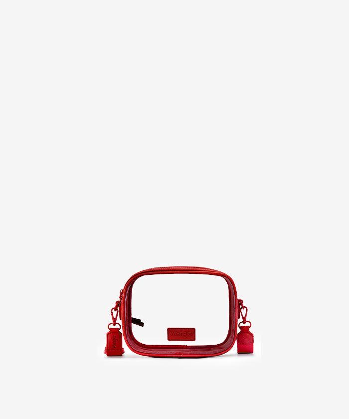 Wrangler Clear Crossbody Stadium Bag for Concerts, Sports Events & Travel - Approved for NFL, MLB, NBA & NCAA Games