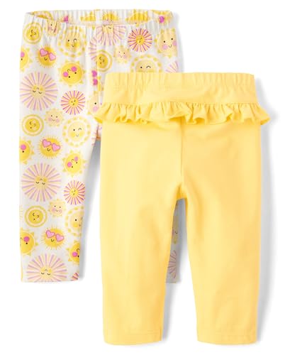 Sun/Yellow Ruffle 2-pack