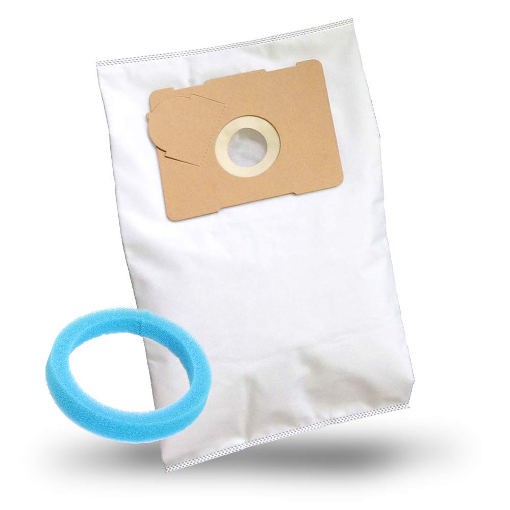 10-Pack Vacuum Cleaner Replacement Bags & Filters - Compatible with PROTOOL VCP 321 E-L - Dust Collection for Home Cleaning & Workshop Use