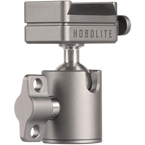 Hobolite Micro V Mount Ball Head Adapter - Compact & Lightweight Camera Mount for DSLR, Mirrorless, and Video Cameras - Perfect for Photography, Vlogging, and Filmmaking
