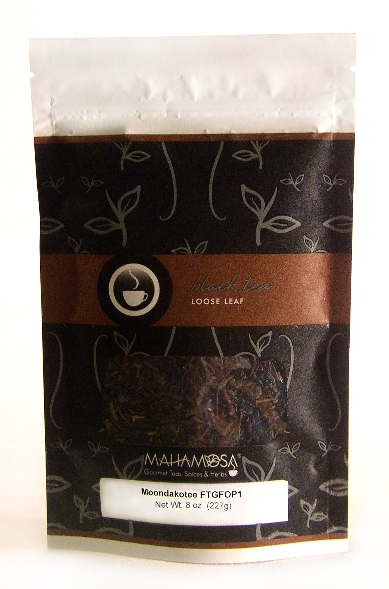 Premium Mahamosa Darjeeling FTGFOP1 Black Tea & 100 Loose Leaf Tea Filters Gift Set (8oz) - Single Estate Indian Tea from Darjeeling Region - Perfect for Afternoon Tea, Gifting & Relaxation
