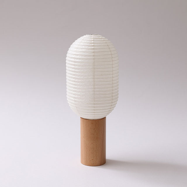 Yame Lantern Vertical - Traditional Japanese Chochin Paper Lantern for Home Decor, Zen Garden, and Tea Ceremony