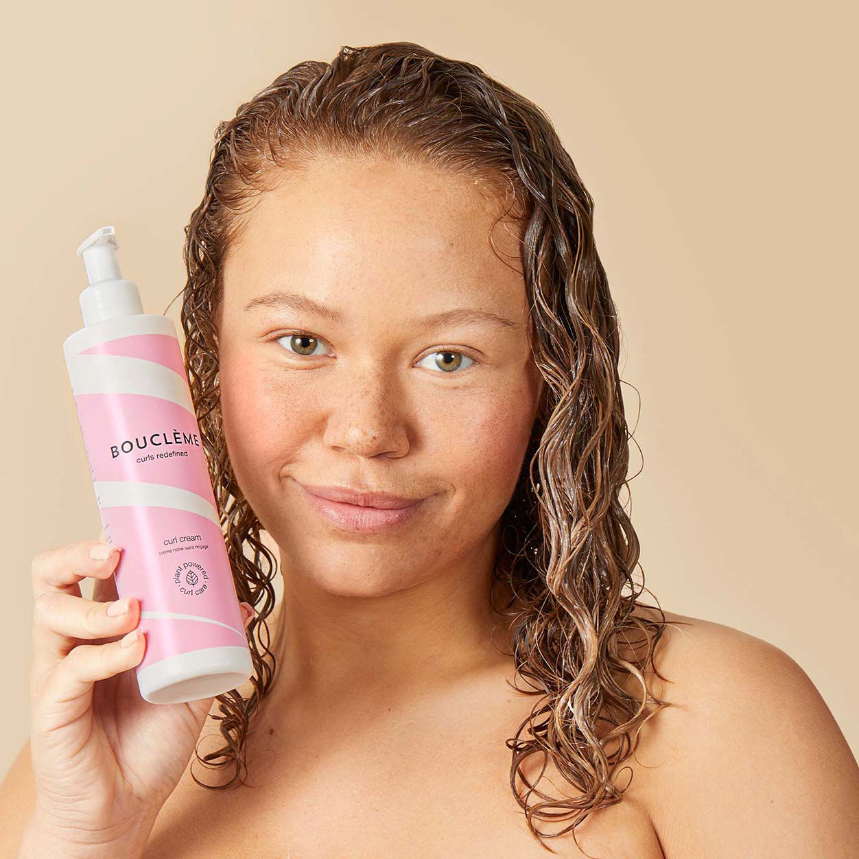 Boucleme Curly Hair Cream for Defined Curls & Frizz Control - Hydrating Styling Cream for Natural Curly Hair - Perfect for Daily Curl Definition & Moisture Lock
