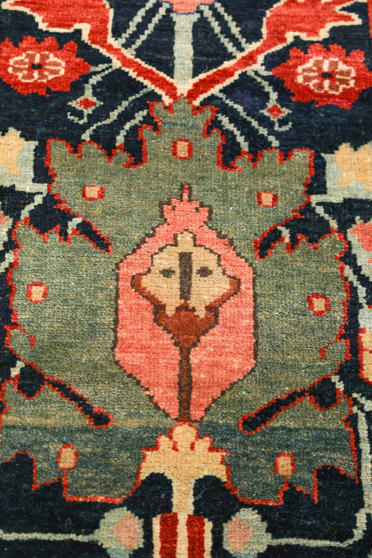 Handwoven Arabesque Tribal Area Rug J75422 – Bohemian Style Home Decor for Living Room, Bedroom & Office