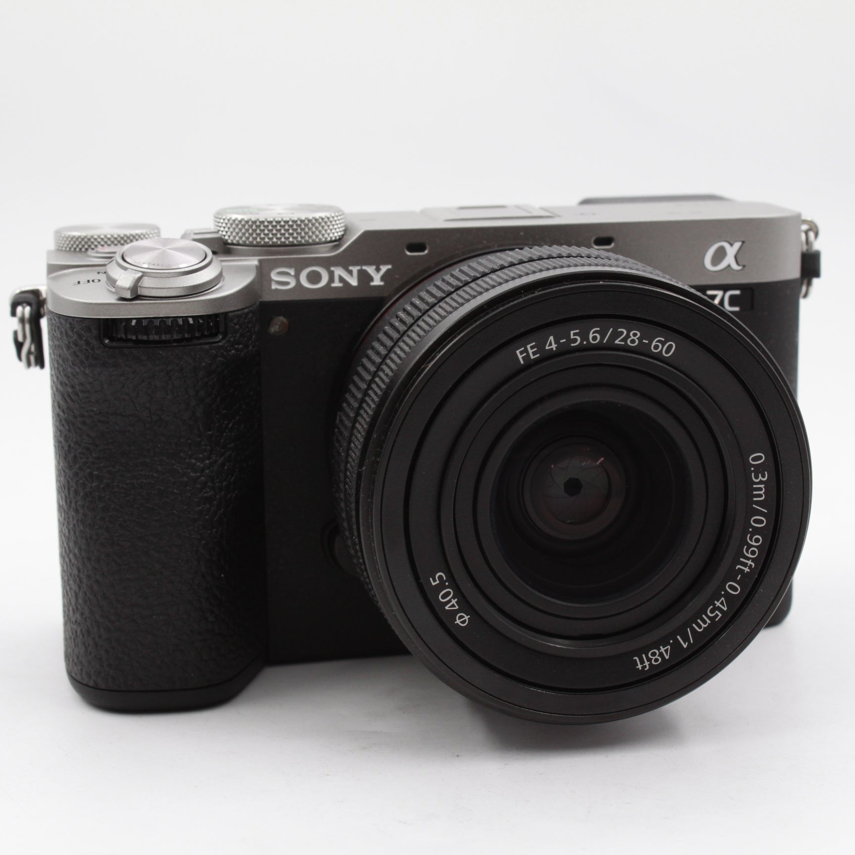 Open Box Excellent Condition Sony a7C II Mirrorless Digital Camera with FE 28-60mm f/4-5.6 Lens (Silver) - Perfect for Travel Photography, Vlogging & Street Shooting