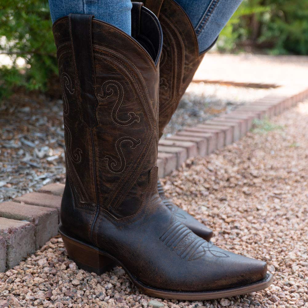 **Soto Boots Women's Cheyenne Genuine Leather Cowgirl Boots - Handcrafted Western Boots with Snipped Toe (Style M50041) - Durable & Stylish for Work, Parties & Outdoor Adventures - Perfect for Rodeo, Country Dancing, Horseback Riding & Country Music Festivals - Great for Western Events, Everyday Fashion & Cowgirl Style - Ideal for Rodeos, Line Dancing, Ranch Work, and Country-Themed Parties**