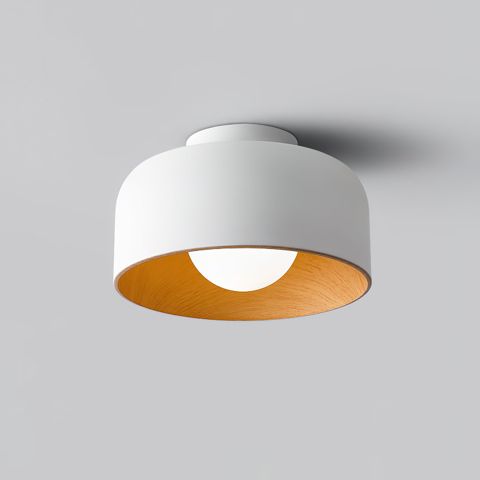 Lumosphere Modern LED Ceiling Light Fixture - Energy Efficient Dimmable Flush Mount Lighting for Bedroom, Living Room, Kitchen & Hallway