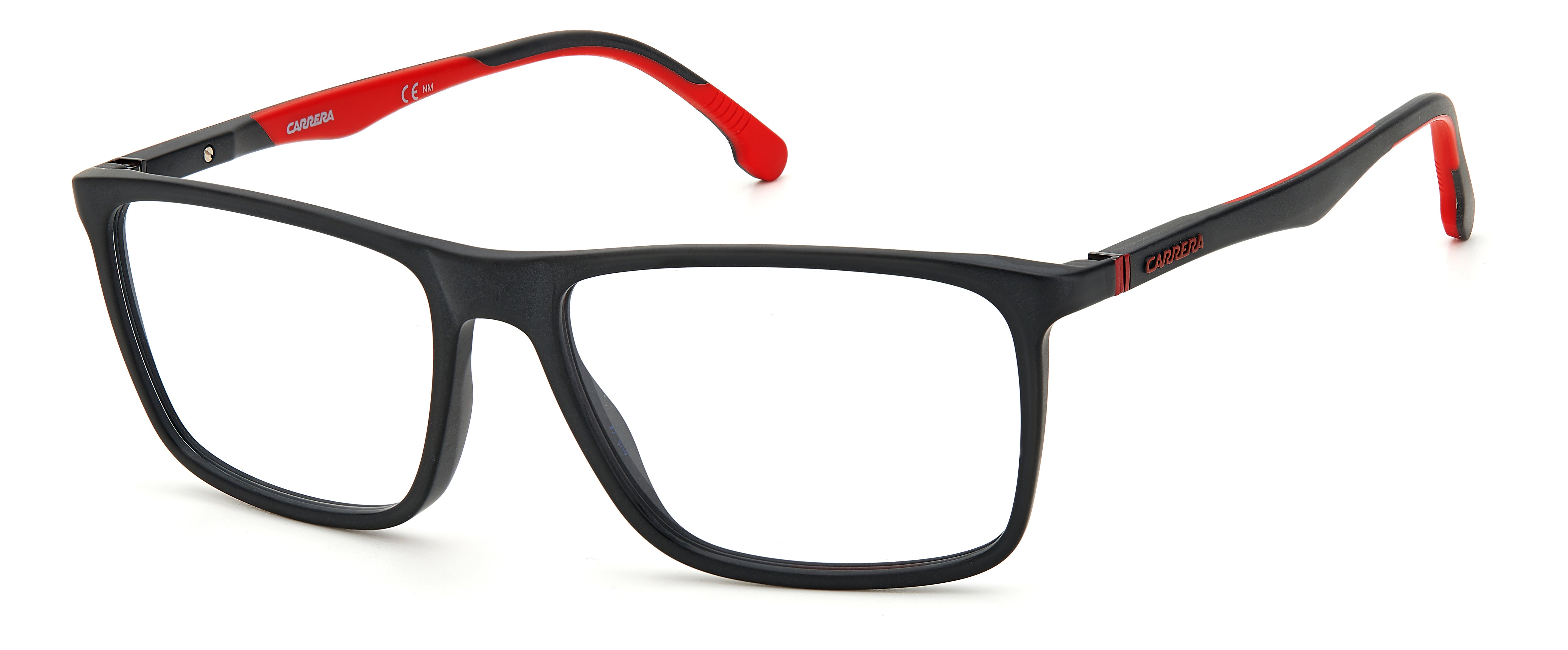 CARRERA 8862 003 5517 Eyeglass Frames - Lightweight Acetate Glasses for Men & Women - Stylish Retro Square Frames for Reading, Driving & Fashion Accessories