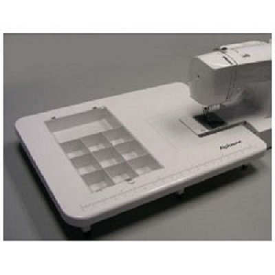 **PFAFF Sewing Machine Extension Table – Extra Workspace for Quilting & Large Projects | Sewingoodies**    **Use Case:** Perfect for quilting, sewing large fabrics, and organizing your sewing workspace with added stability and convenience.