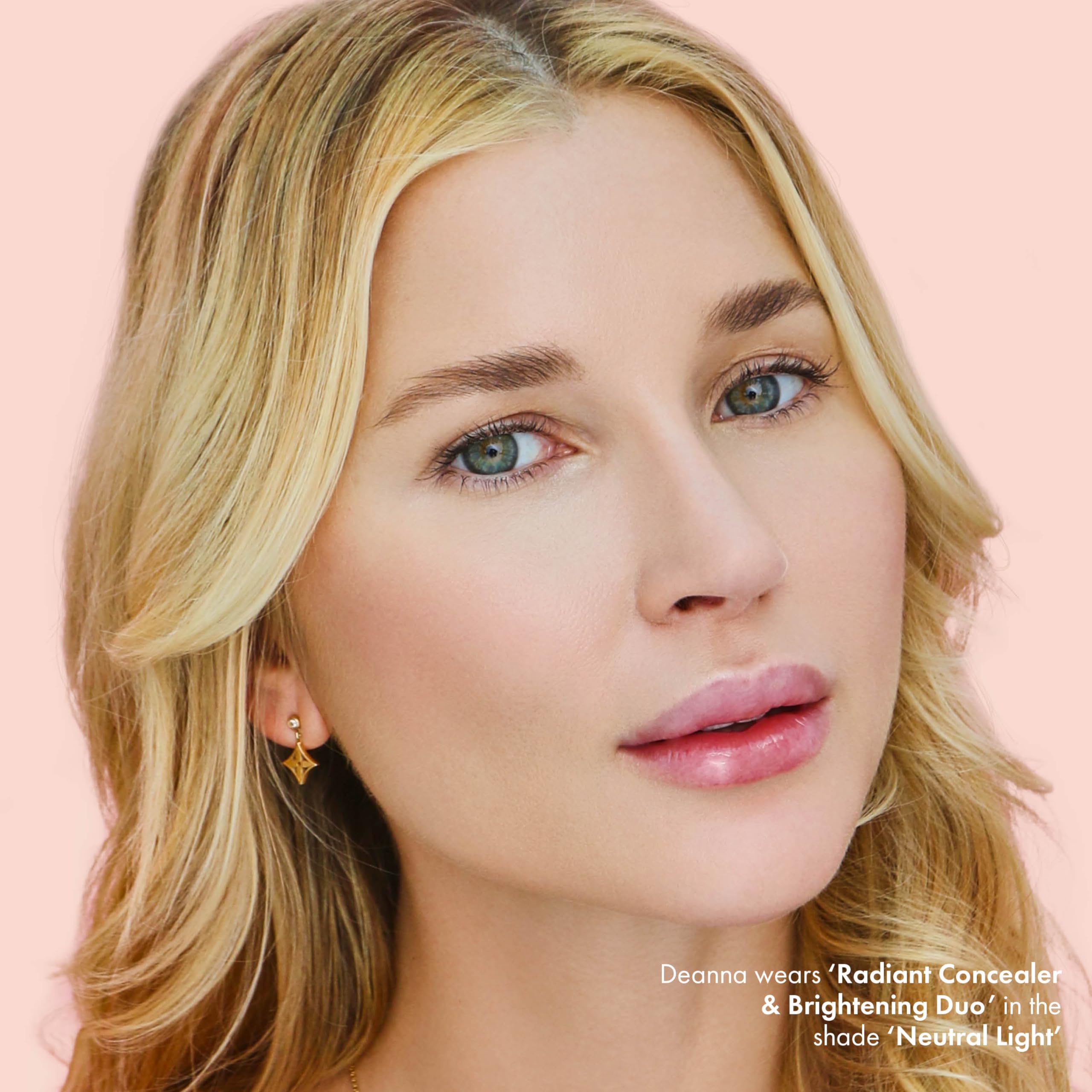 ICONIC LONDON Radiant Concealer & Brightening Duo - Creamy Liquid Concealer with Brightening Crayon, Dual-Ended Design, Cruelty-Free & Vegan Makeup for Dark Circles, Blemishes & Under Eye Brightening | Perfect for Everyday Makeup, Contouring & Highlighting