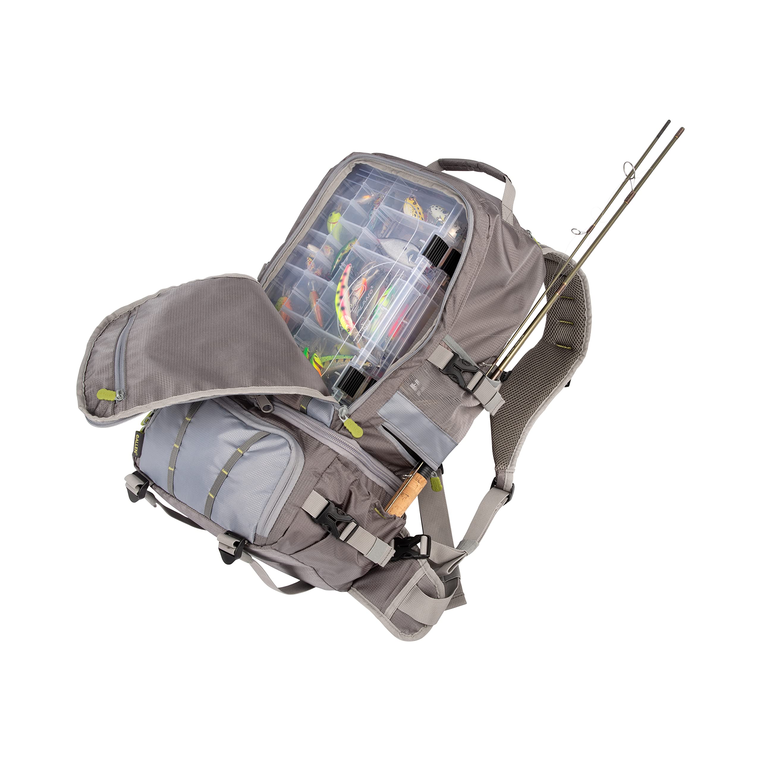 Allen Company Fly Fishing Backpacks - Waterproof & Durable Fishing Packs for Men & Women (Small to XL) - Perfect for Stream Fishing, Hiking & Outdoor Adventures