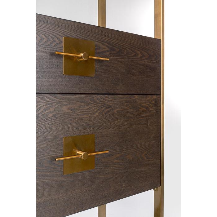 Modern Osaka Bar Cabinet - Stylish Home Bar Furniture for Living Room, Dining Room or Man Cave - Perfect for Entertaining Guests & Storing Liquor Bottles