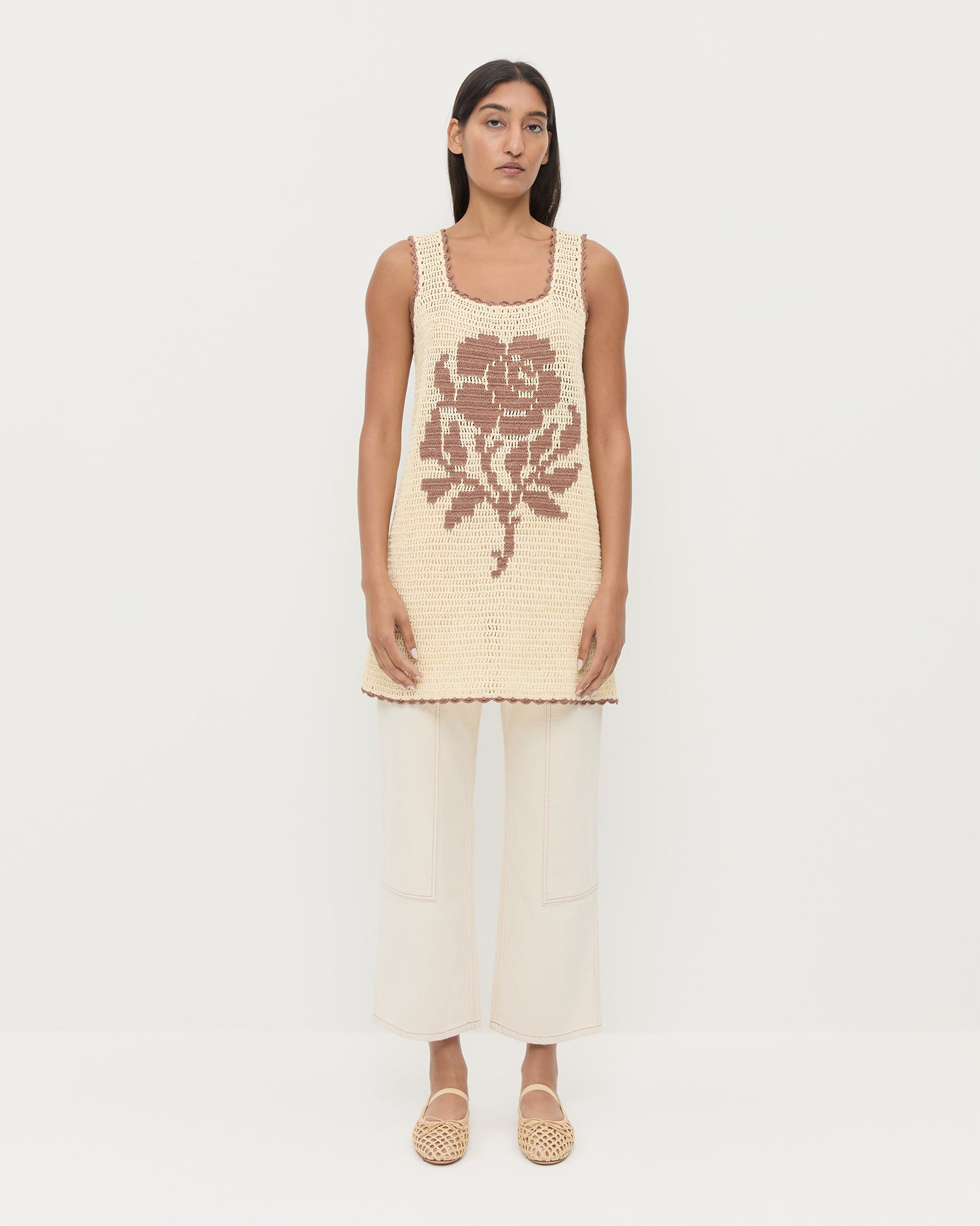 Helena Crochet Dress for Women - Elegant Lace Summer Boho Maxi Dress - Perfect for Beach, Vacation, and Date Night