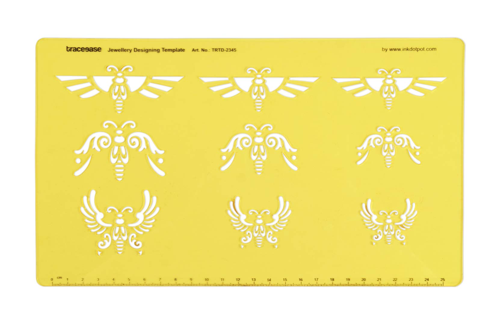 Traceease Butterflies Jewelry Design Templates - Professional Drafting Tools & Stencils for Handmade Jewelry Making - Perfect for DIY Crafts, Beading, and Metalwork Projects