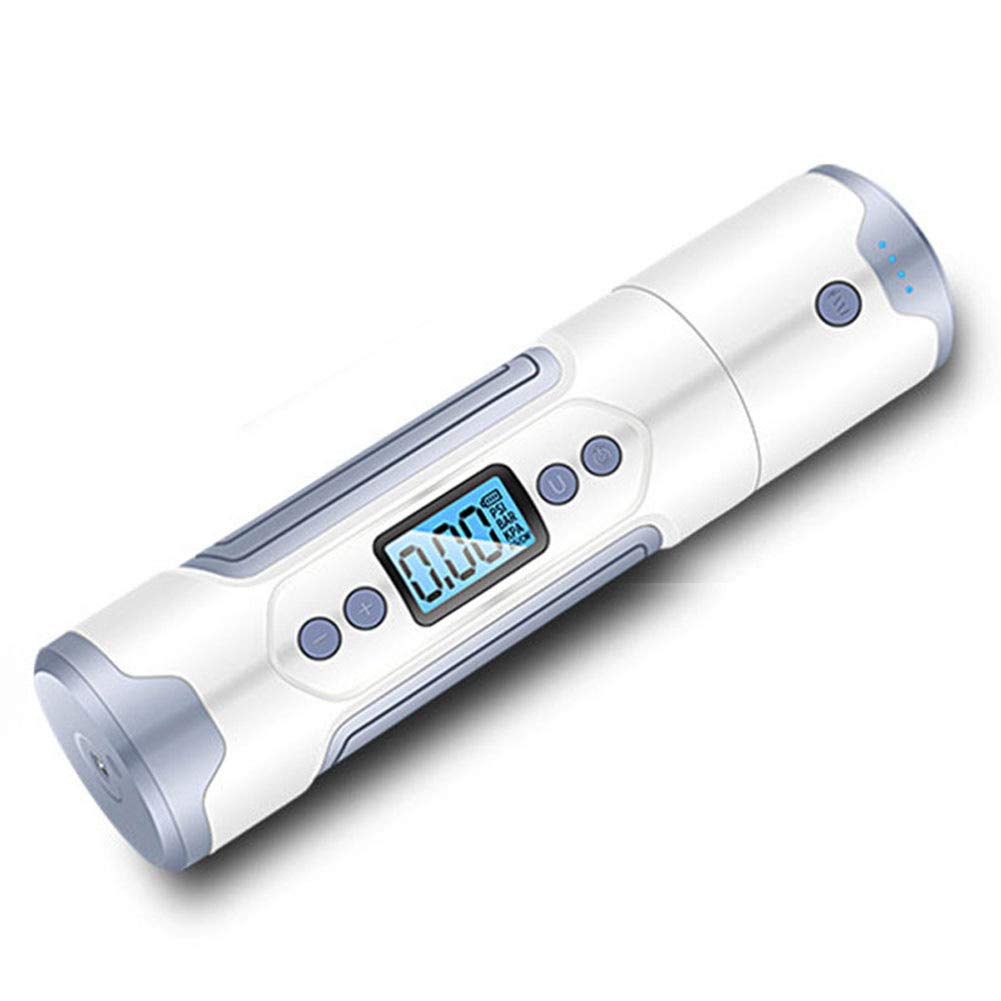 Portable Air Compressor - 150PSI Mini Handheld Inflator Pump with LCD Display & LED Light - Perfect for Car Tires, Bikes, Sports Balls, Inflatables and Outdoor Camping Gear