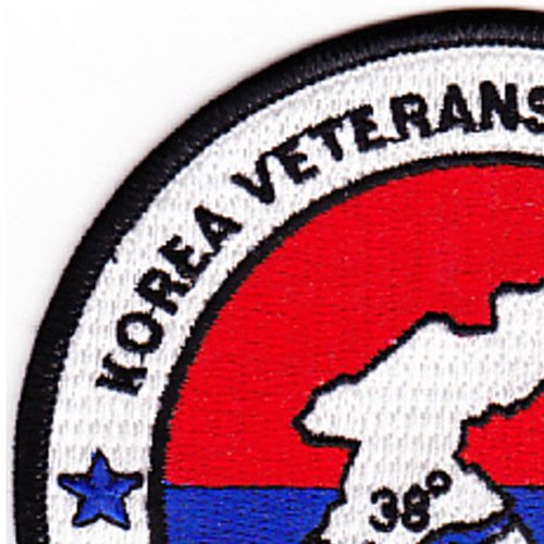 Korea Veterans of America Patch - We Stand Together - Military Collectible & Patriotic Emblem for Jackets, Hats & Bags