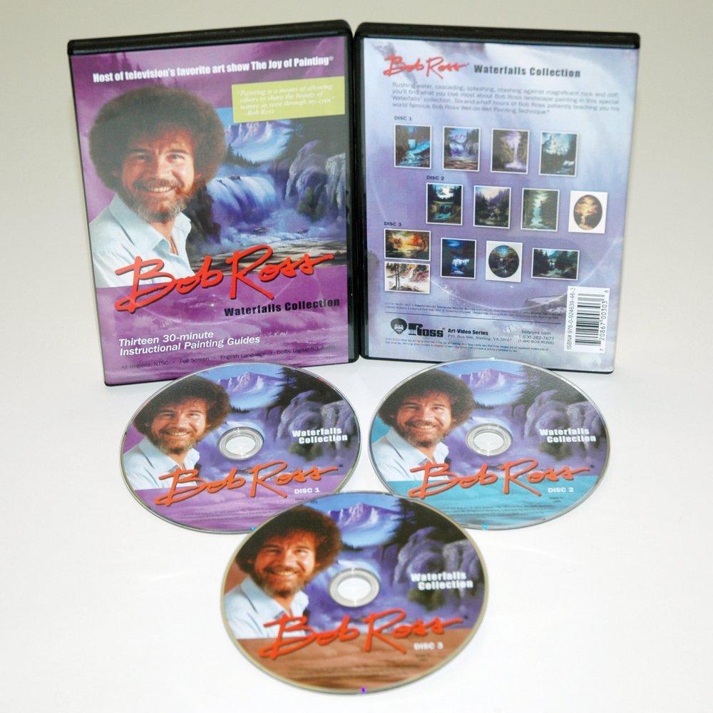 Bob Ross Joy of Painting: Waterfalls Collection - Premium Art Supplies for Oil Painting Beginners | Perfect for Landscape Painting & Relaxation Therapy