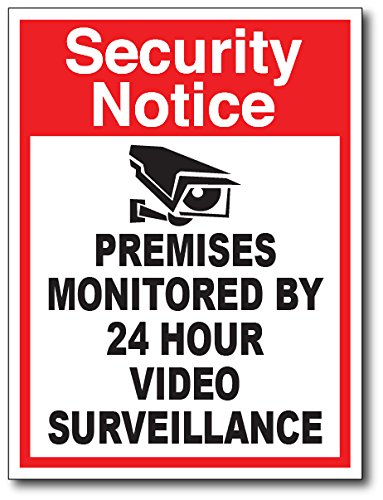 (7 Pack) 24/7 GPS Tracking Warning Decals - UV Resistant & Waterproof Vinyl Stickers for Vehicles - Anti-Theft Security Signs for Cars, Trucks, RVs - Perfect for Parking Lots, Garages & Fleet Protection