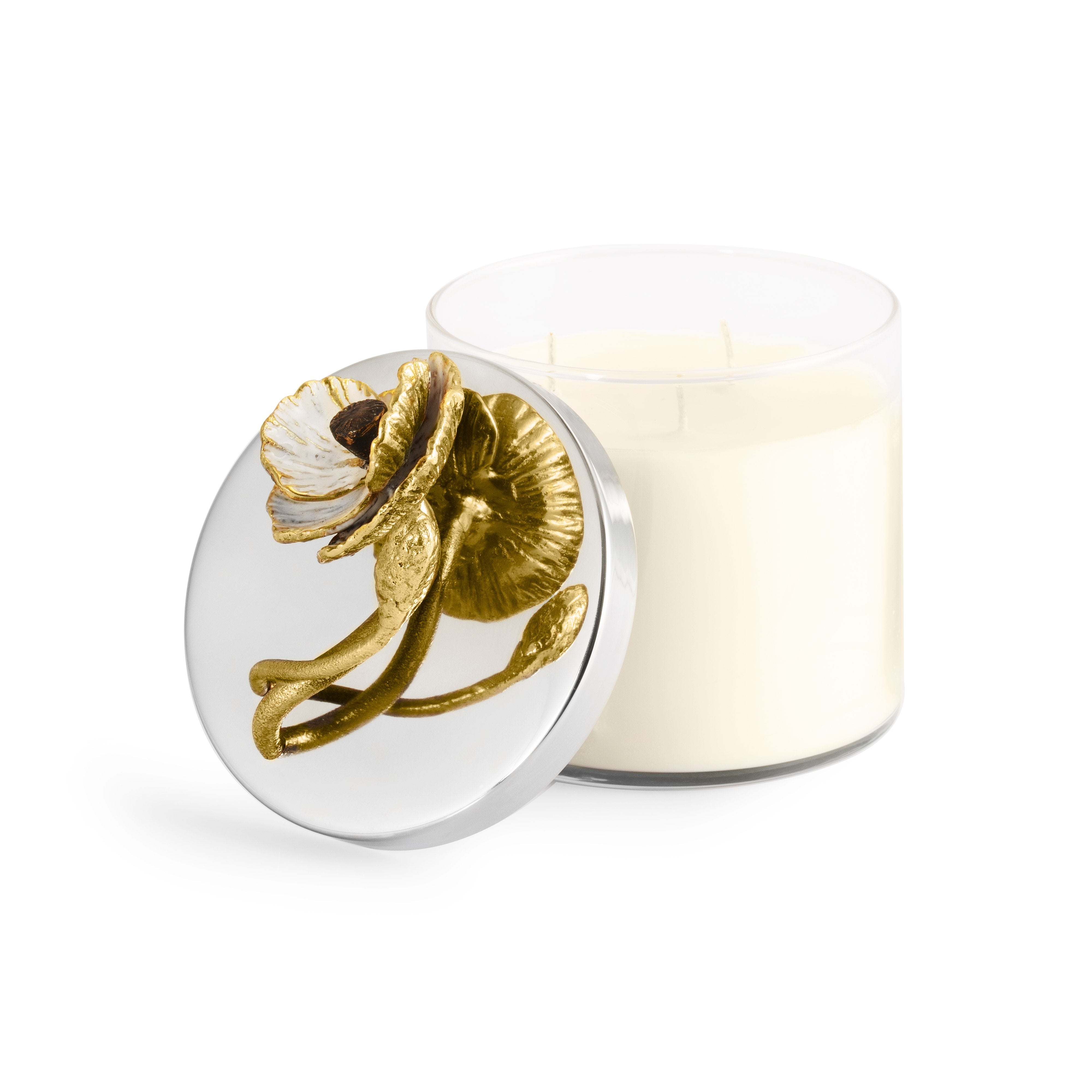 Anemone Scented Candle - Floral Aromatherapy Soy Wax Candle for Home, Relaxation & Romantic Ambiance - Perfect for Bedroom, Bathroom & Gift Giving