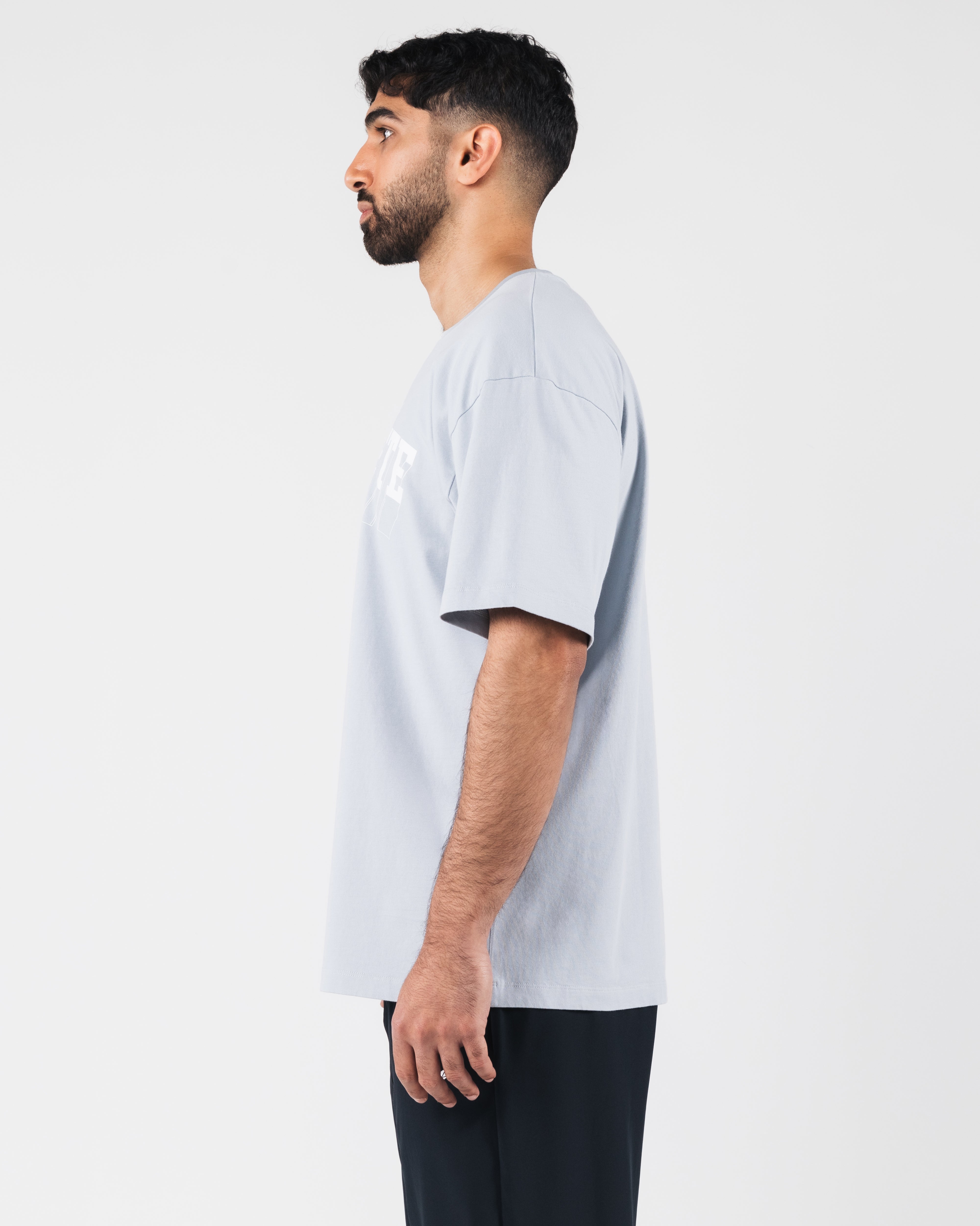 Champion Men's Short Sleeve T-Shirt - Soft Cotton Crew Neck Tee in Ice Blue - Perfect for Casual Wear, Gym & Everyday Outfits