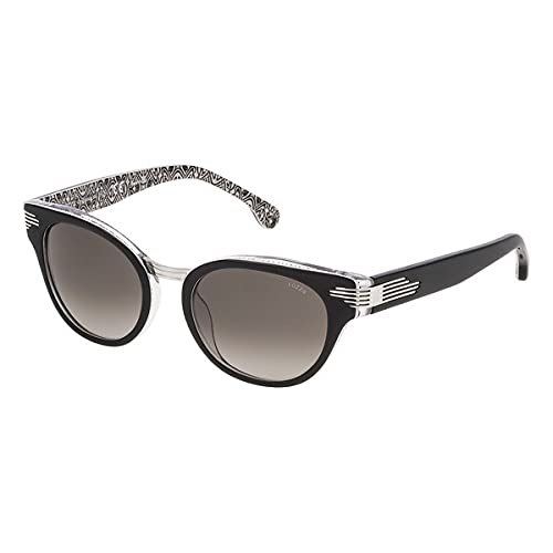 LOZZA SL4075M500APA Polarized Fashion Sunglasses for Women - Black UV Protection Shades for Driving, Beach & Outdoor Activities