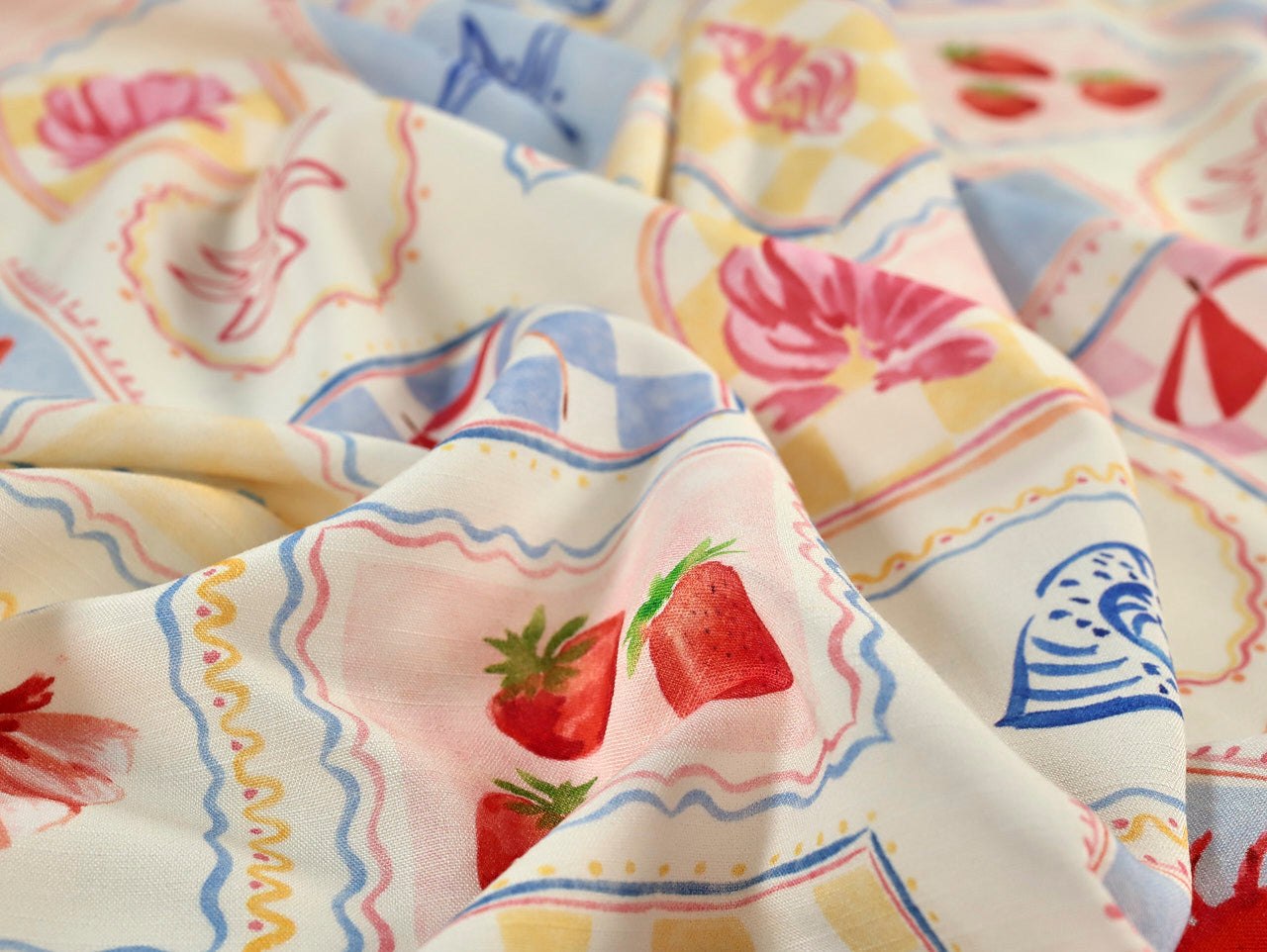Premium Viscose Linen Blend Fabric by Cartolina - Soft, Breathable & Durable Material for Dresses, Blouses & Home Decor