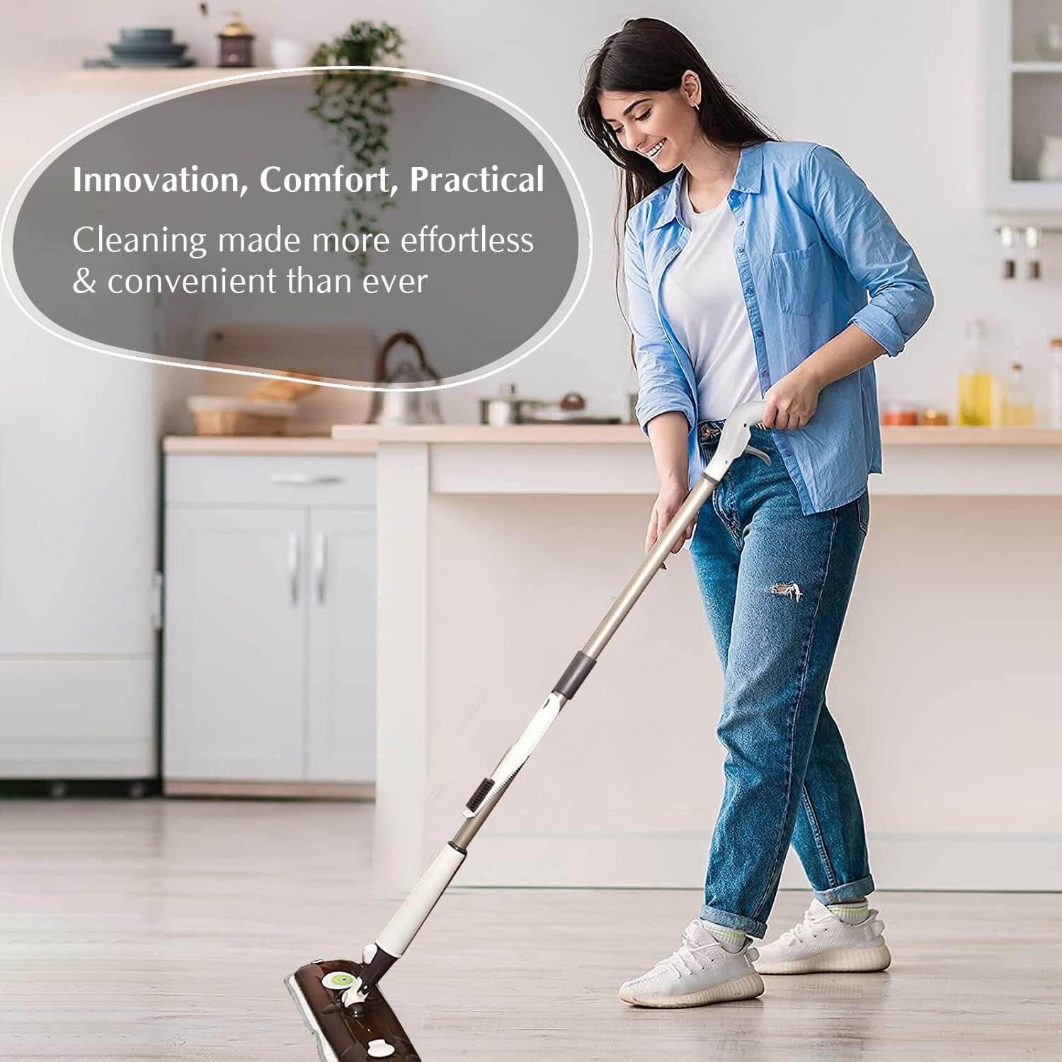 Magic Microfiber Spray Mop with Hidden Water Tank - Lightweight Floor Cleaner for Hardwood, Tile & Laminate Floors | Perfect for Quick Cleaning & Pet Hair Removal