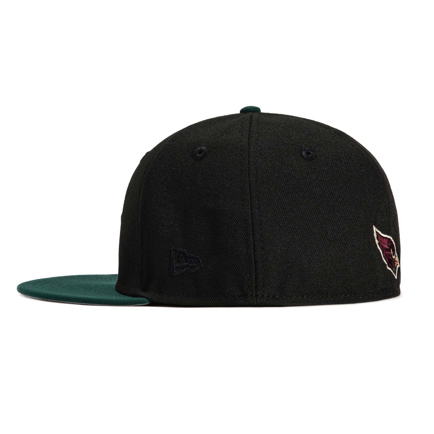 New Era 59Fifty Arizona Cardinals 1987 Draft Patch Snapback Hat - Black, Green, Purple, Red - NFL Football Fan Gear for Games & Collectors