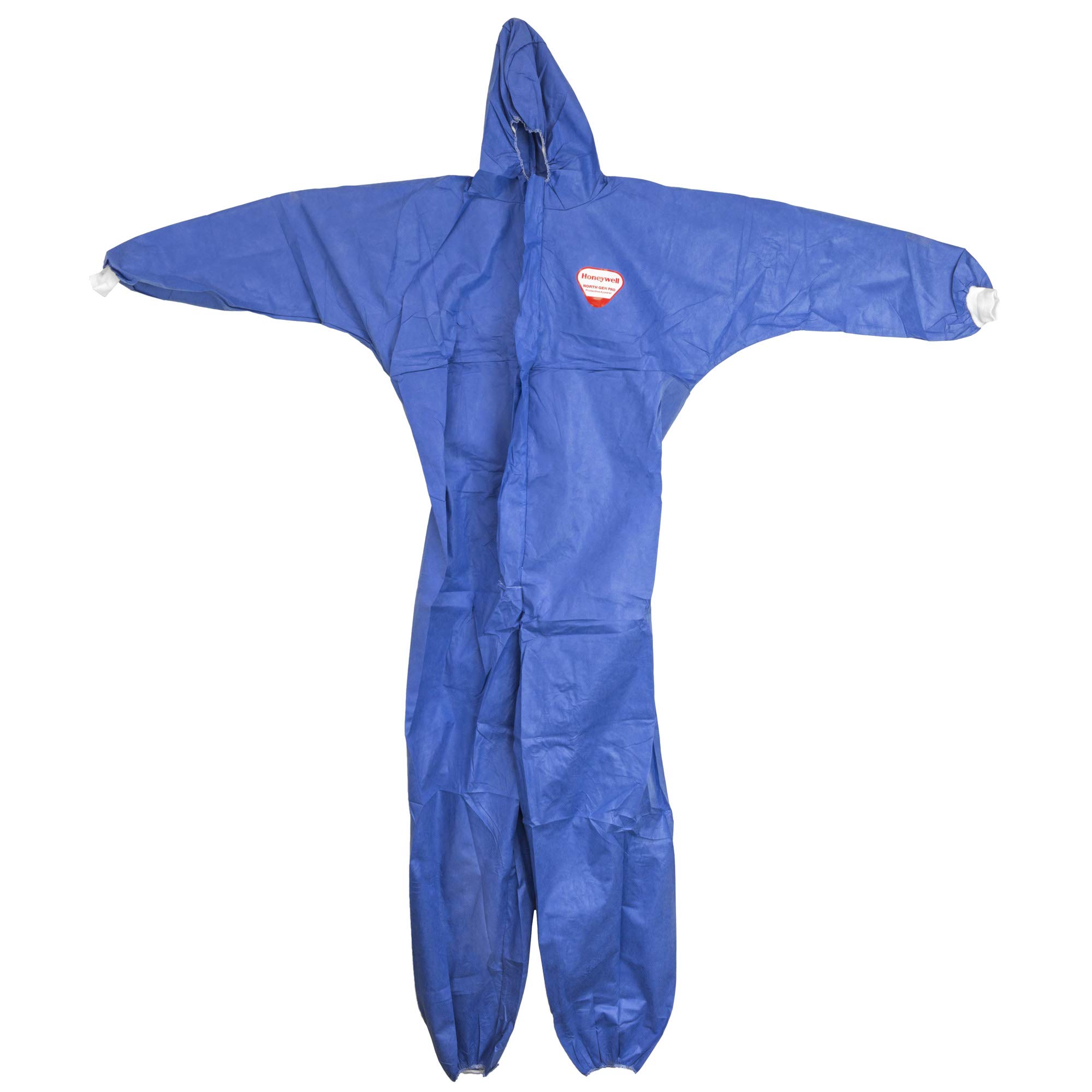 Honeywell Pro Series Disposable Coverall - Chemical & Particle Protection - White XL (Pack of 25) | Ideal for Industrial Work, Painting, Construction & Hazardous Material Handling