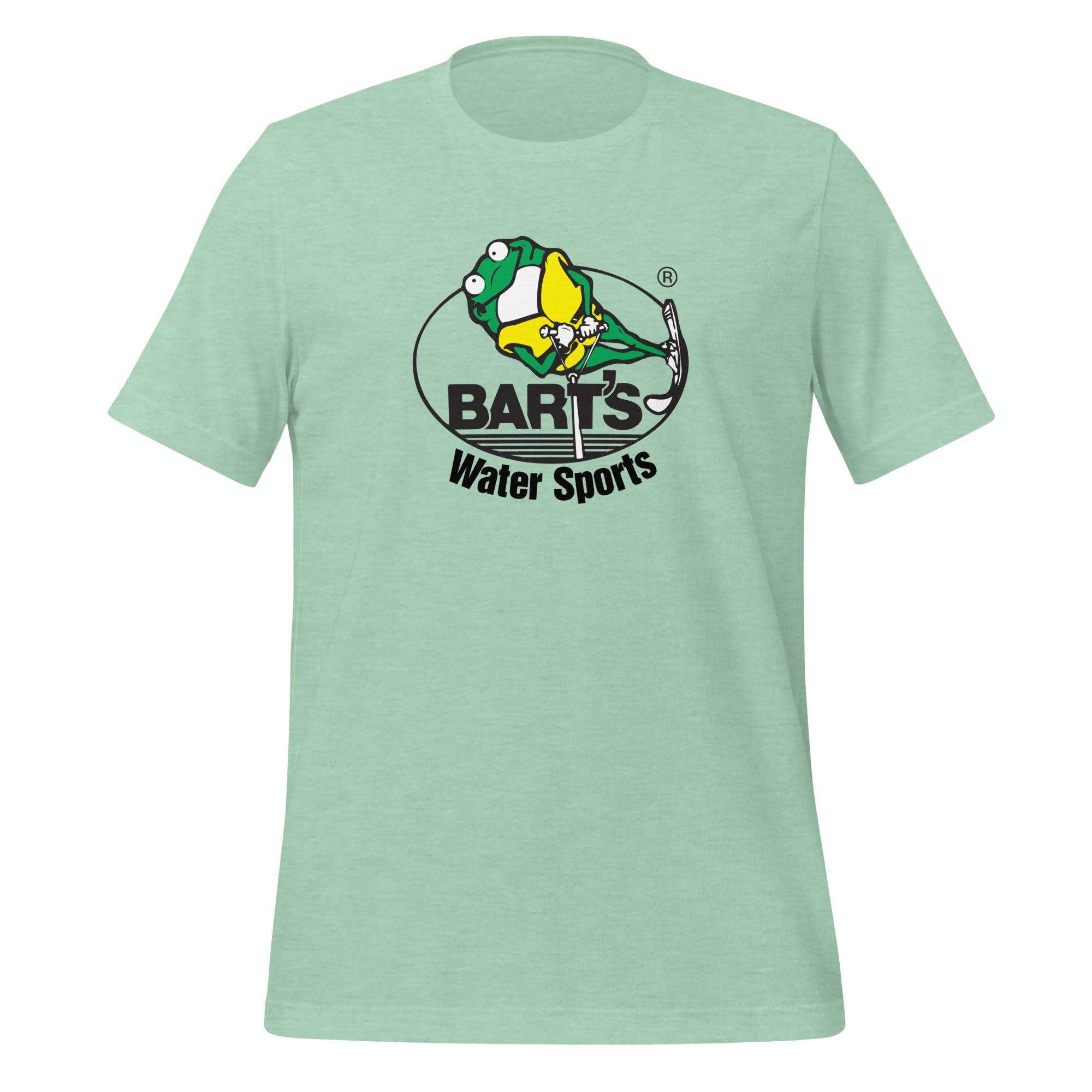 Bart's Water Sports Retro Water Ski Logo Unisex T-Shirt - Comfortable Cotton Tee for Water Skiing, Beach Outings & Casual Wear