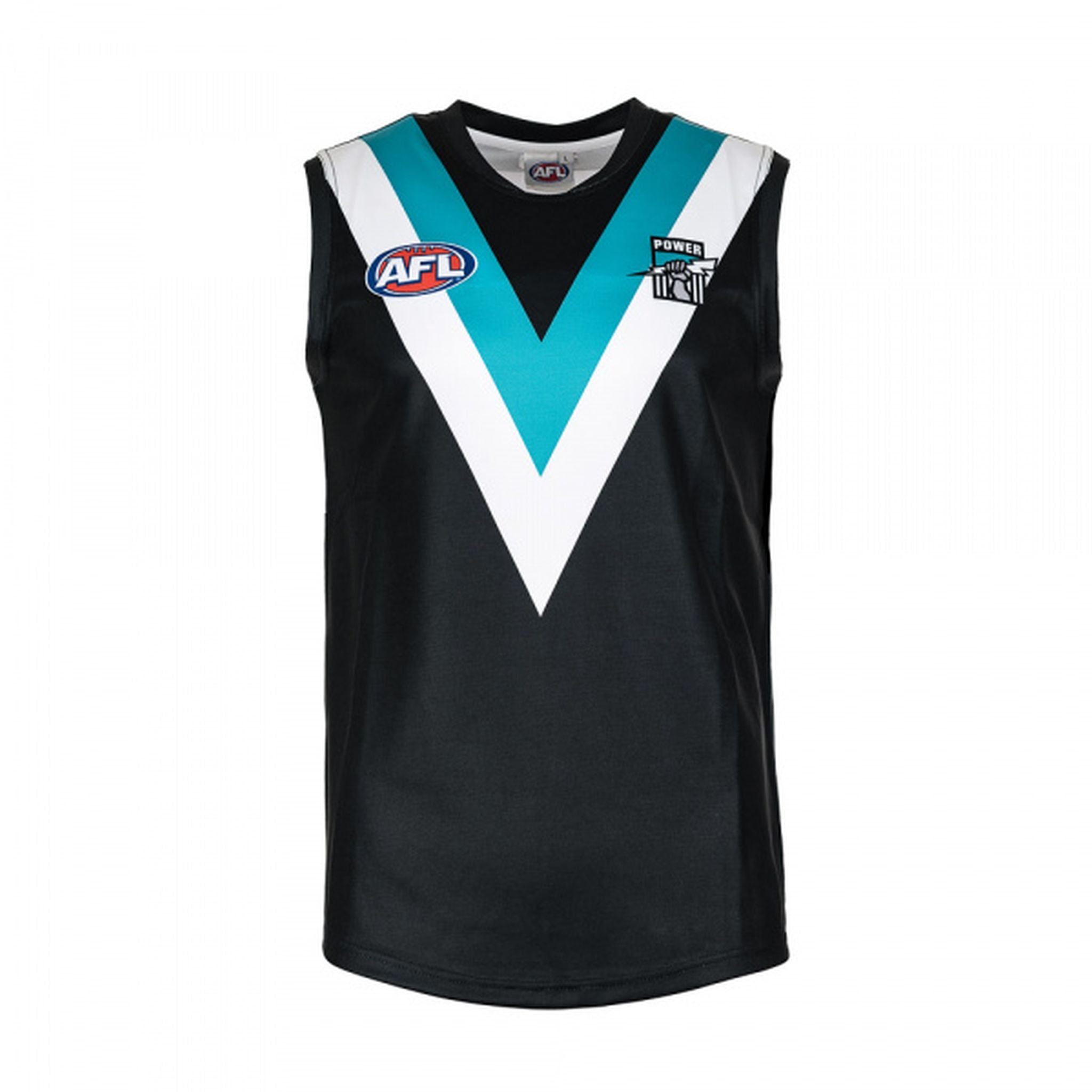 Burley Sekem Port Adelaide Power AFL Home Adults Replica Guernsey Jersey - Official Team Apparel for Football Fans & Game Day Support