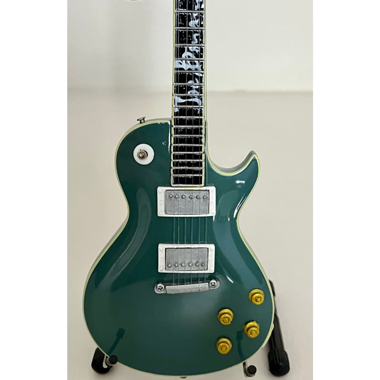 Joe Bonamassa Signature Les Paul Style Mini Guitar Replica - Authentic Collectible Electric Guitar for Musicians & Fans - Perfect for Home Decor, Music Studios & Gift Giving