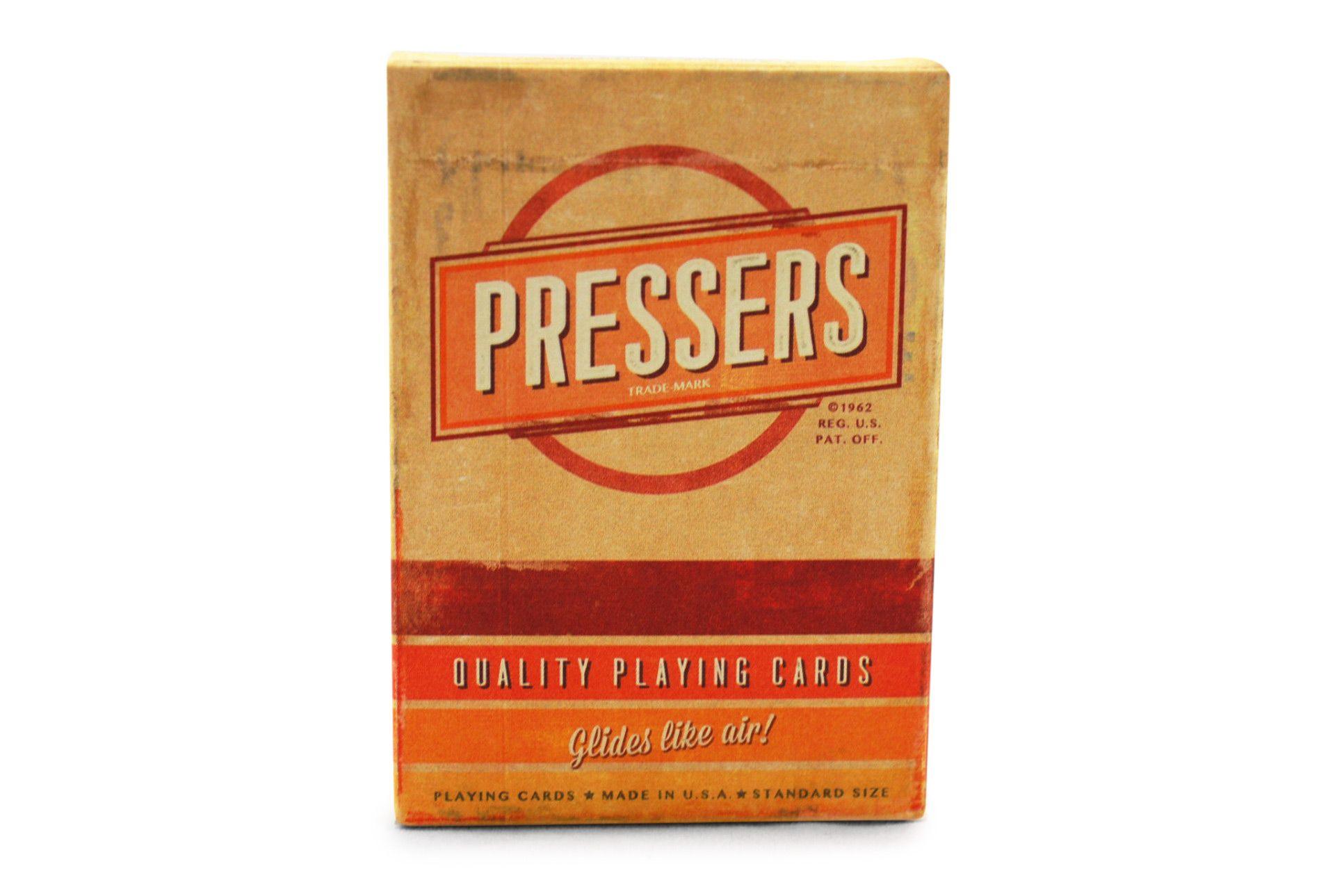 Premium Pressers Playing Cards - 52 Deck of High-Quality Poker Cards for Magic Tricks, Card Games & Casino Night - Perfect for Poker, Blackjack, Solitaire & Family Game Nights