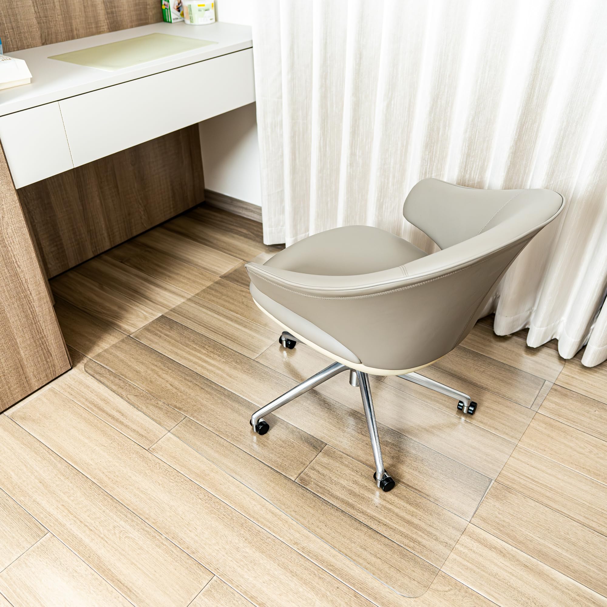 Non-Slip Office Chair Mat for Hardwood Floors - 36