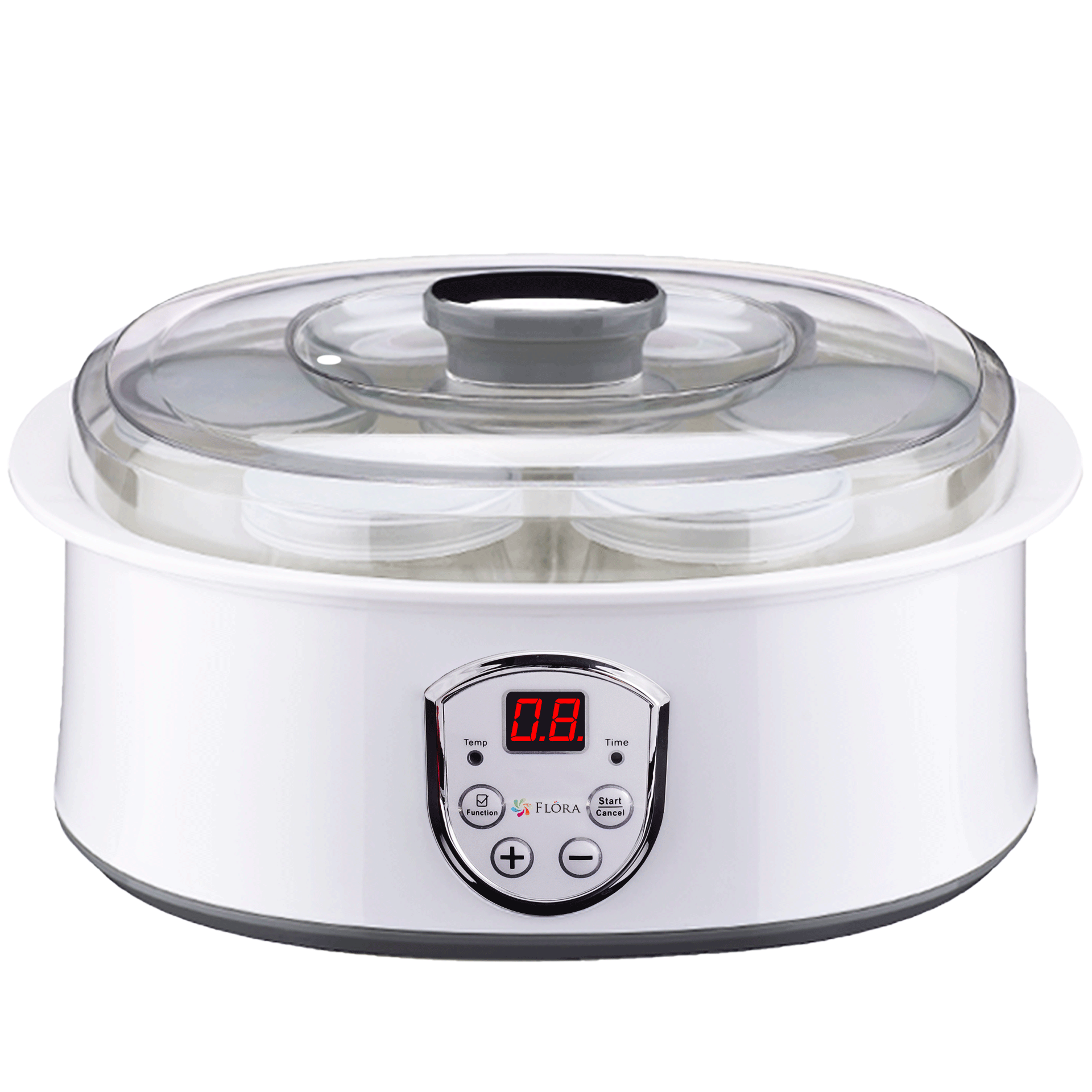 Electric Automatic Yogurt Maker Machine - 1.5L Large Capacity with 7 Glass Jars, Natto & Rice Wine Functions | Home Organic Yogurt Incubator & Fermented Curd Maker | Perfect for Healthy Breakfast, Homemade Probiotics & Family Snacks (FL YME 715)