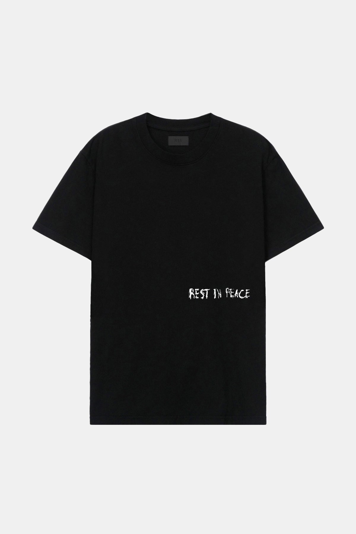 LIAM TEE | Black Ripped Cross Graphic T-Shirt for Men - Stylish Streetwear for Casual Outings & Music Festivals