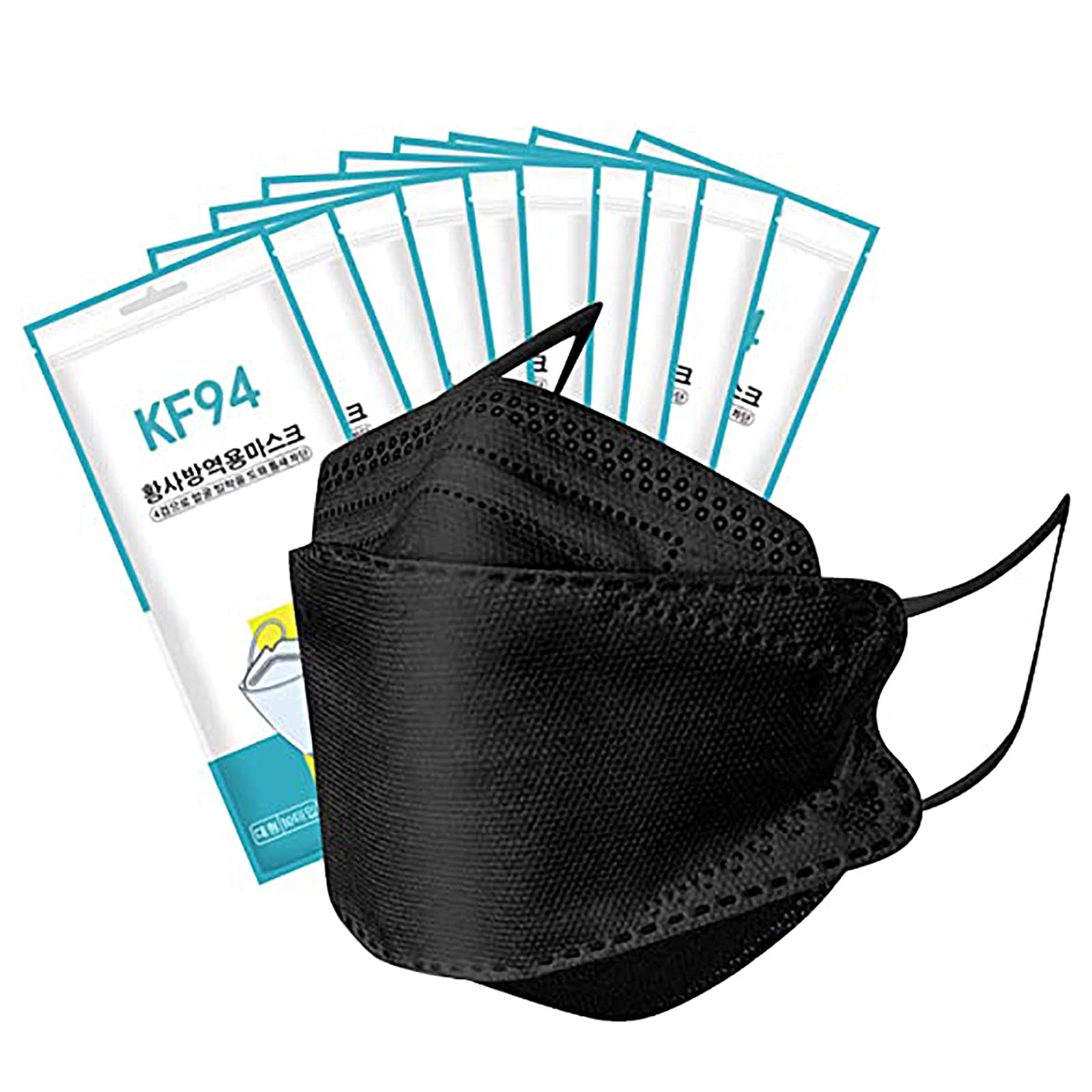 Black Disposable Face Masks for Adults - 3-Ply Breathable Safety Masks for Men & Women - Perfect for Daily Commute, Travel, and Public Protection