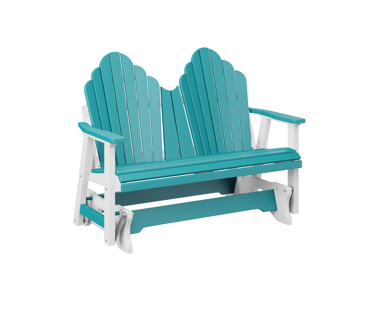 Berlin Gardens Cozi Back Double Glider - Outdoor Patio Swing with Canopy, Comfortable 2-Person Bench Glider for Garden, Porch, Deck - Perfect for Relaxing and Enjoying Nature