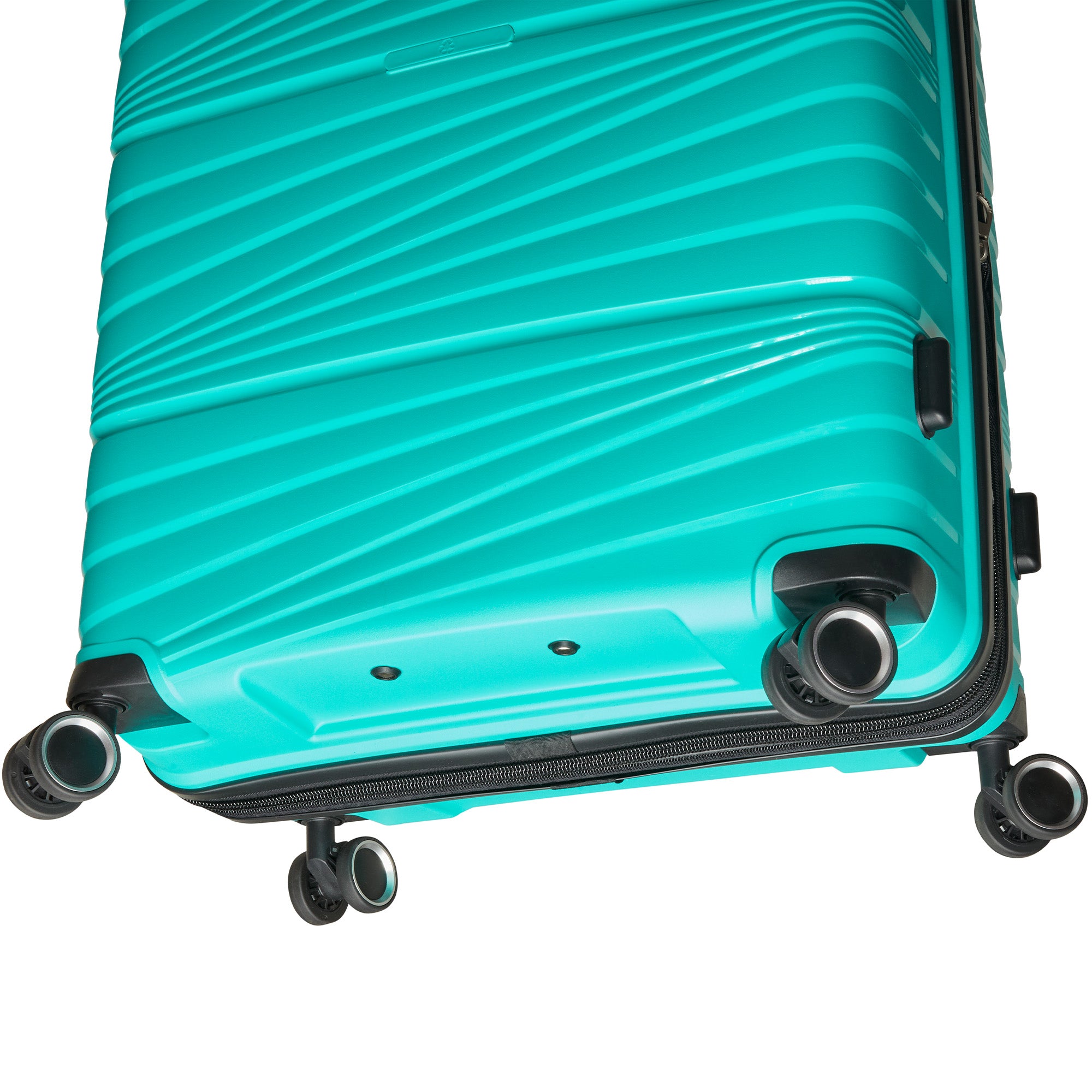 Mancini Bermuda 2-Piece Spinner Luggage Set - Polypropylene Carry-On & Large Suitcase for Travel | Perfect for Business Trips, Vacations & Family Getaways
