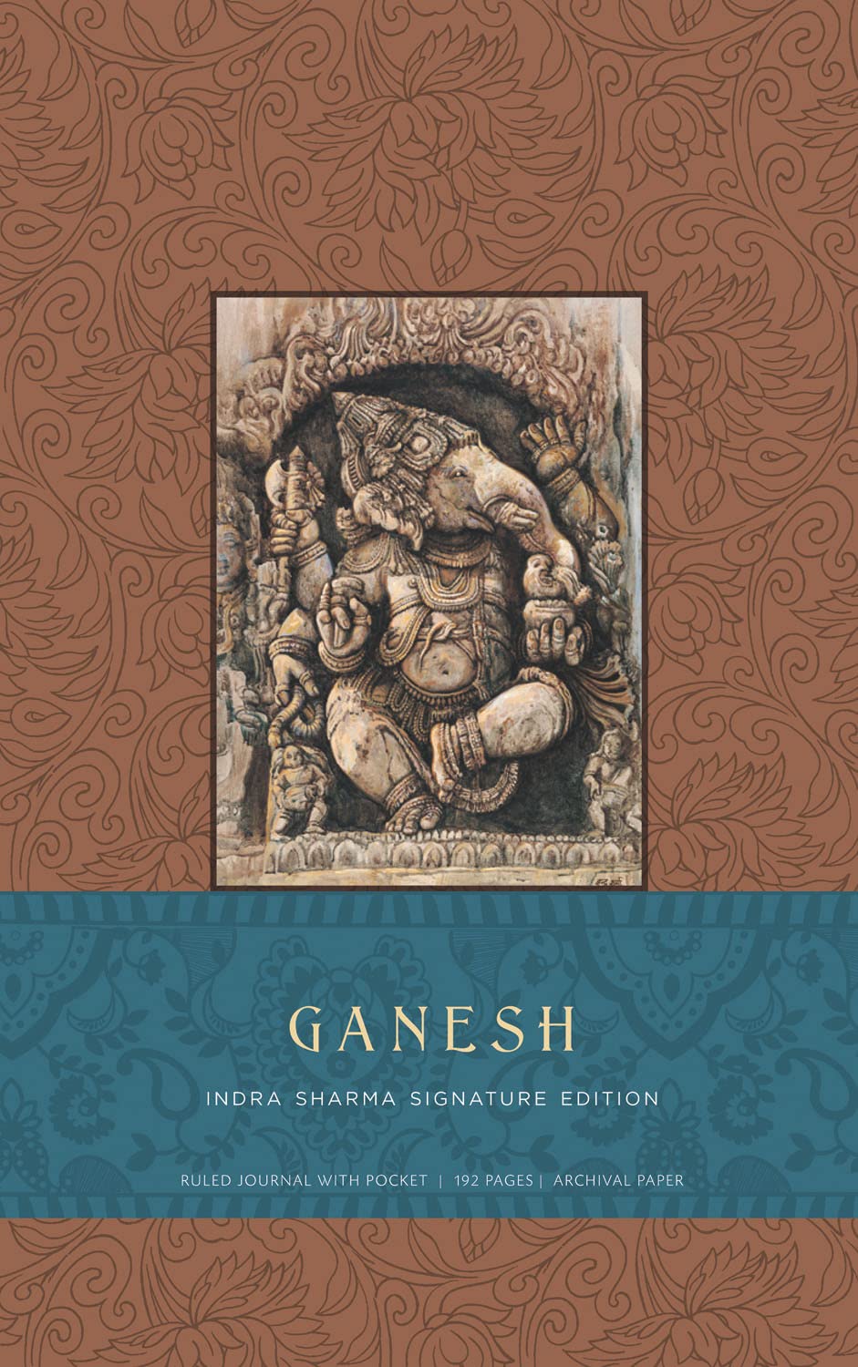 Ganesh Hardcover Ruled Journal - Premium Writing Notebook for Daily Notes, Journaling & Creative Writing | Perfect for Students, Professionals & Spiritual Practitioners