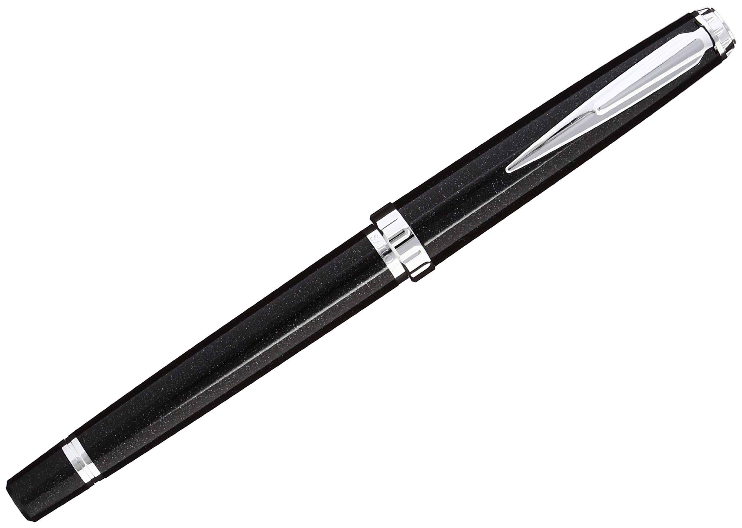 Sailor Fountain Pen Regras Black Fine Point 11-0700-220 - Premium Japanese Writing Instrument for Calligraphy, Journaling & Office Use