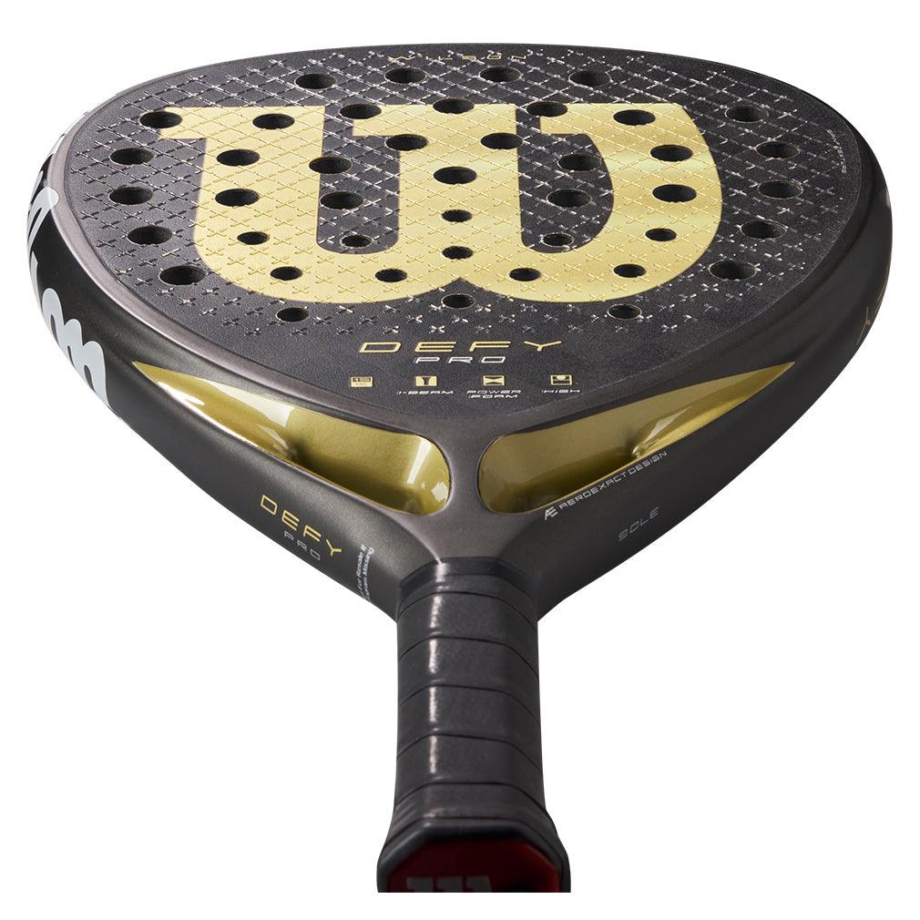 Defy Pro V1 Padel Racket - Premium Carbon Fiber Paddle for Tennis & Padel - Lightweight & Durable for Competitive Play & Training Sessions